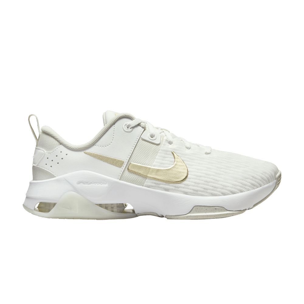 nike bella white and gold