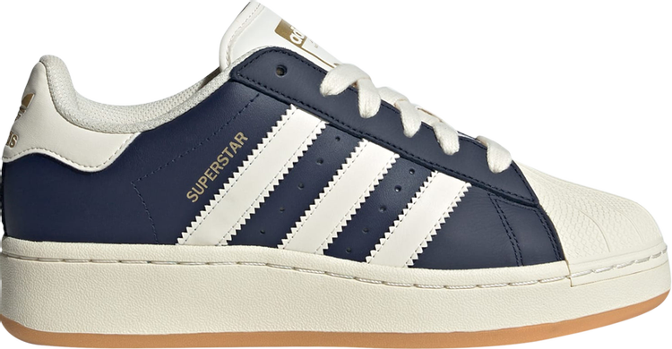 Wmns Superstar XLG 'Night Indigo Cream White'