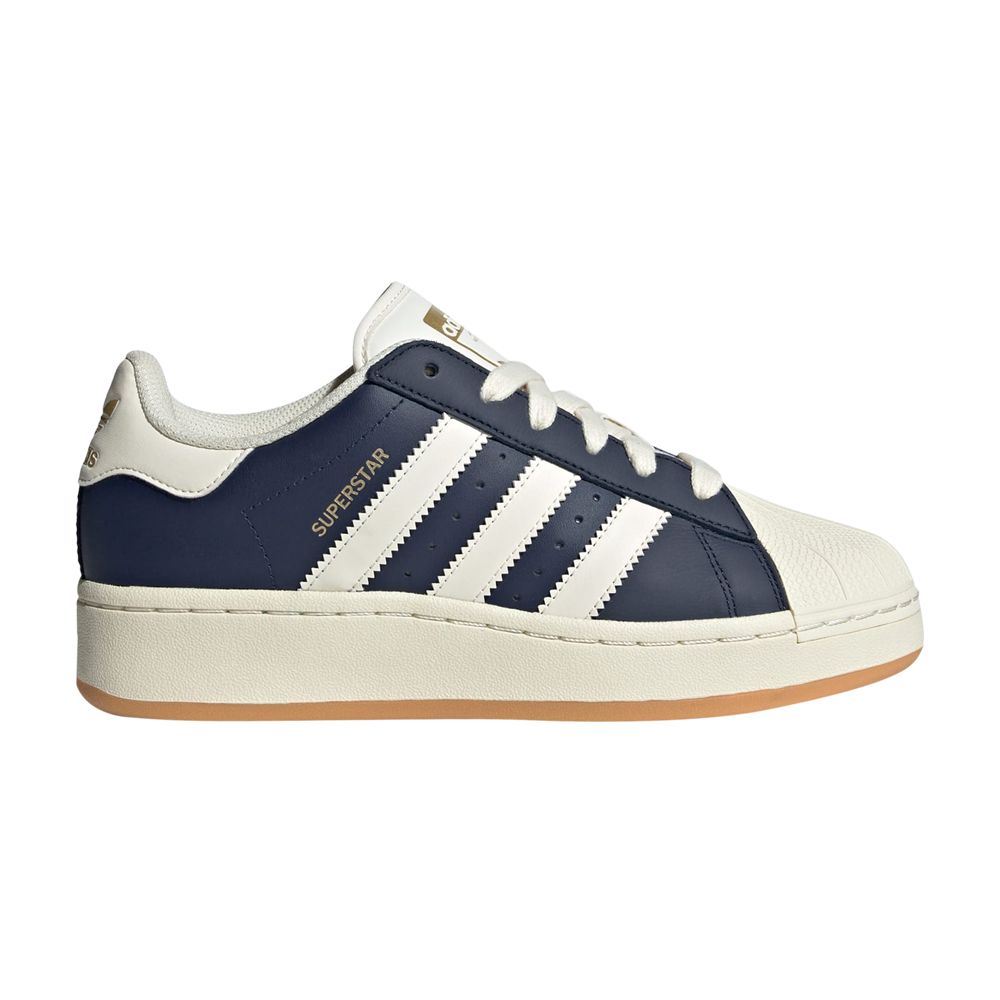 adidas Wmns Superstar XLG 'Night Indigo Cream White' | Blue | Women's Size 4.5