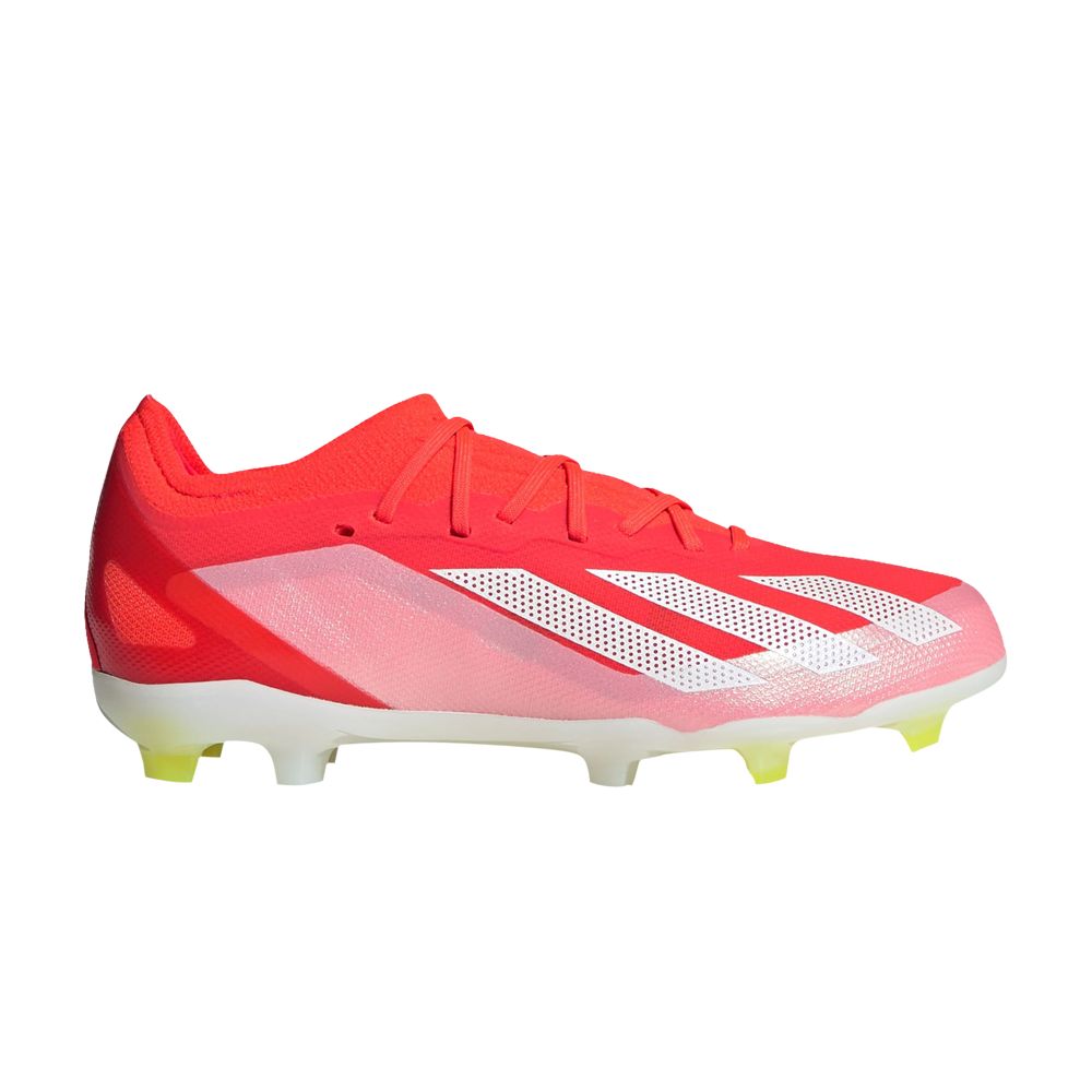 adidas X Crazyfast Elite FG J 'Energy Citrus Pack' | Red | Kid's Size 4.5