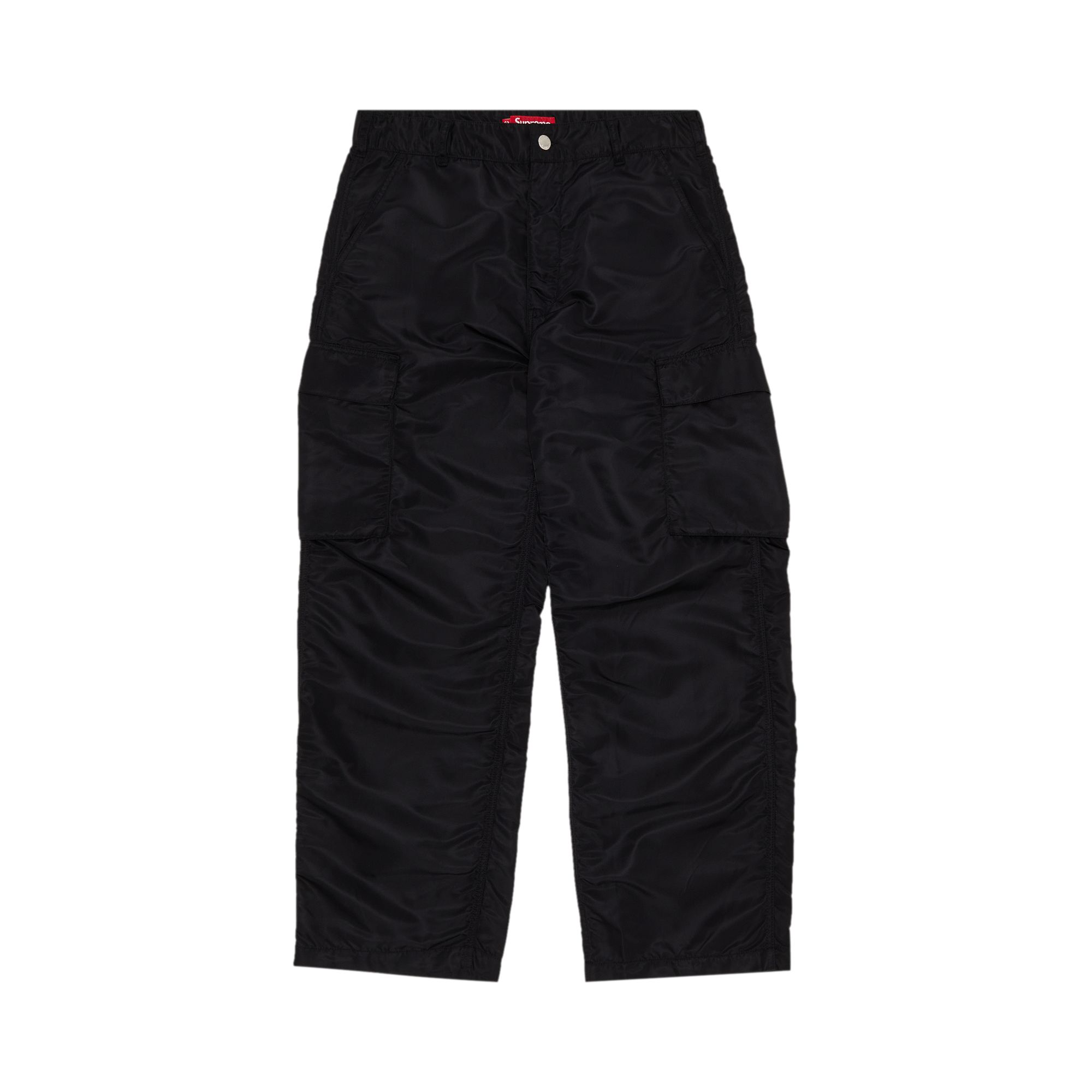 Pre-owned Supreme Nylon Cargo Pant 'black' | Men's Size 32