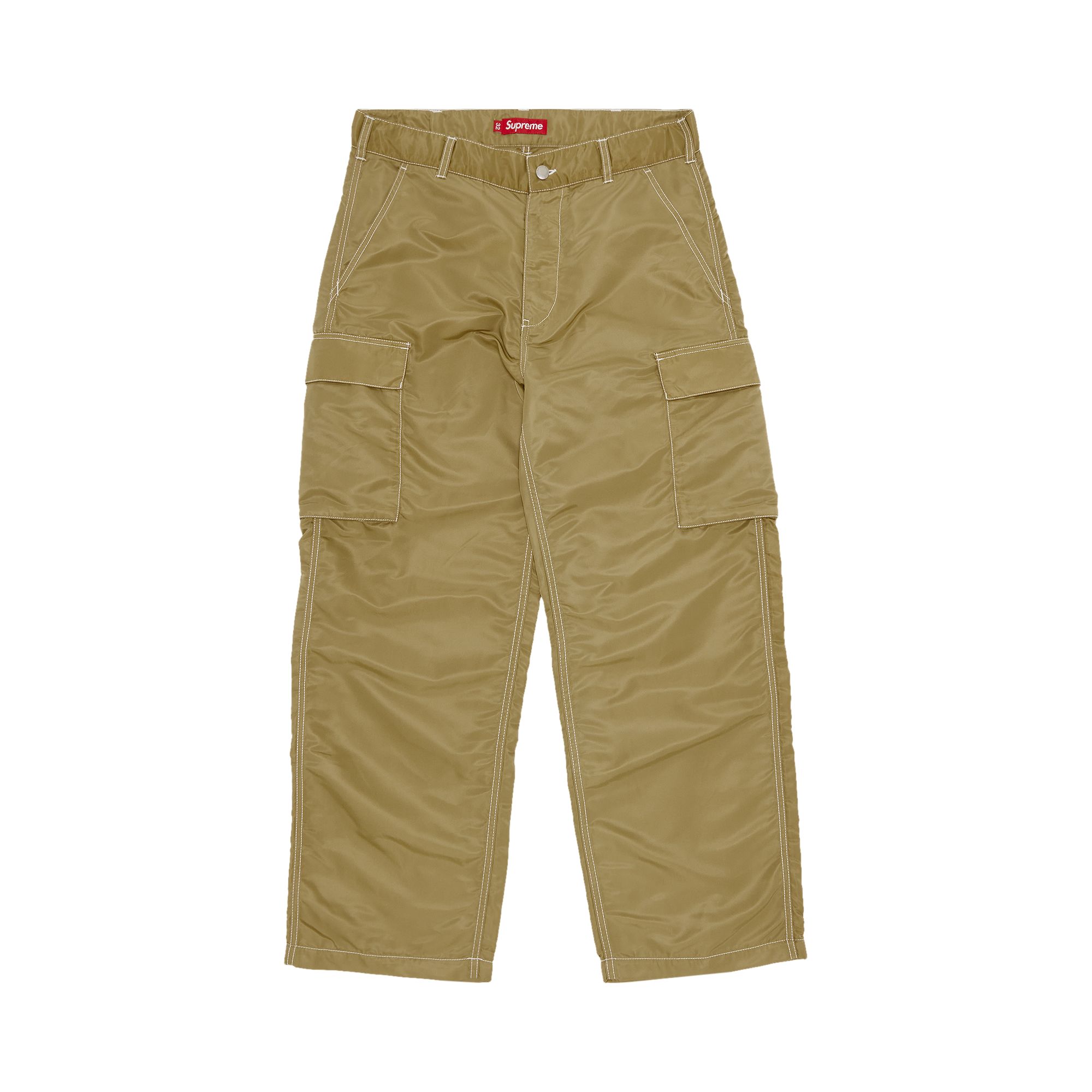 Pre-owned Supreme Nylon Cargo Pant 'tan'