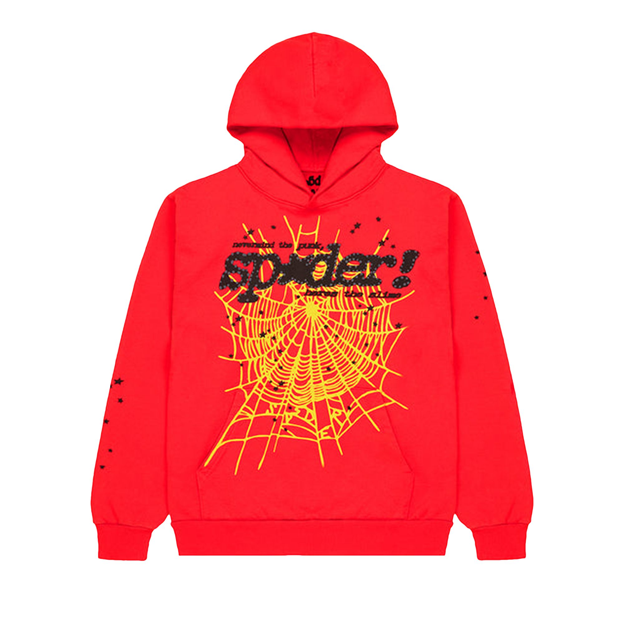 Sp5der P*NK V2 Hoodie 'Red' | Men's Size 2XL