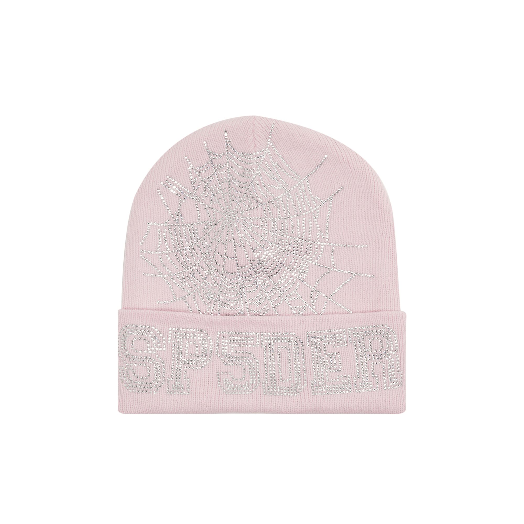Pre-owned Sp5der Web Beanie 'pink'