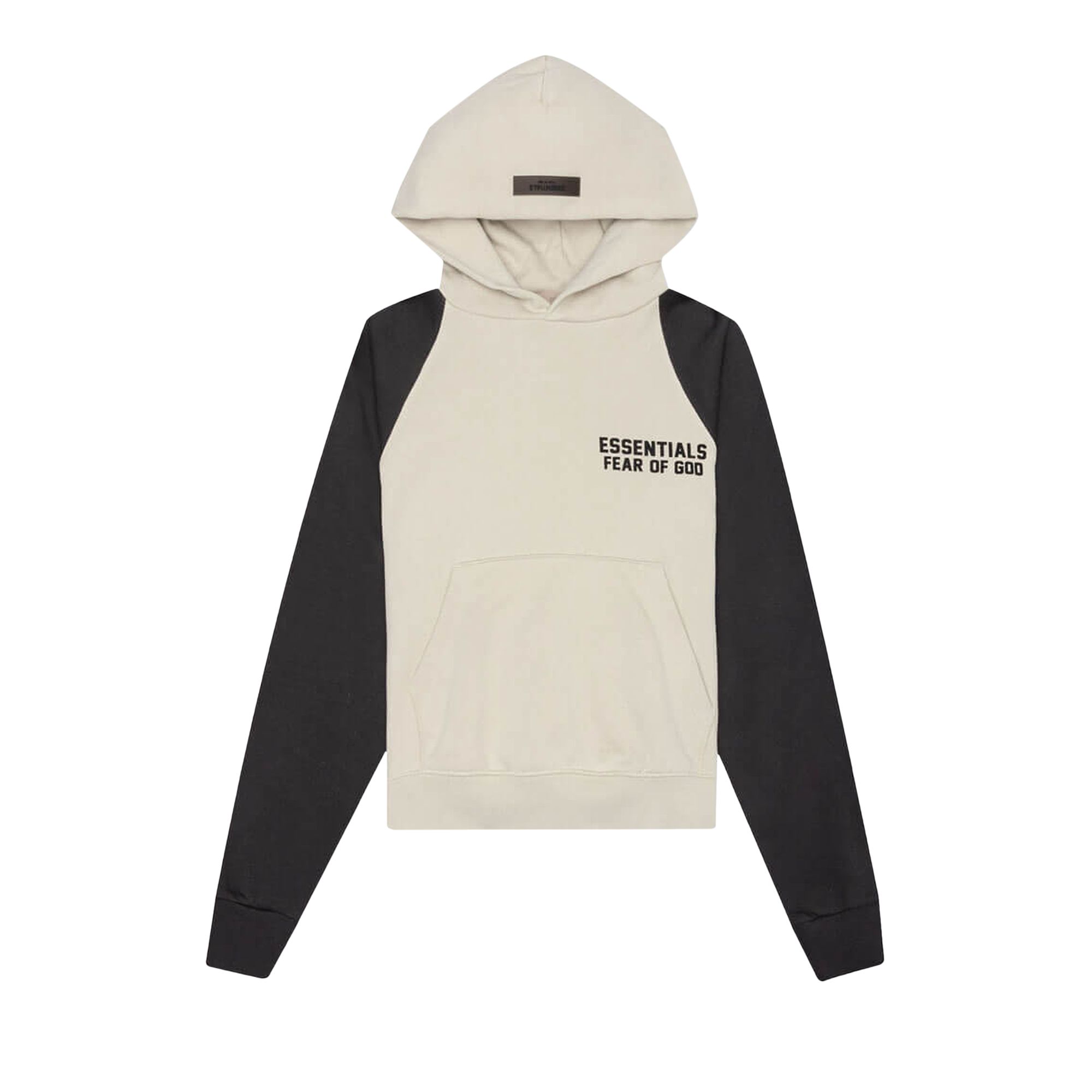 Fear of God Essentials Kids Raglan Hoodie 'Wheat' | Cream | Kid's Size -6.5