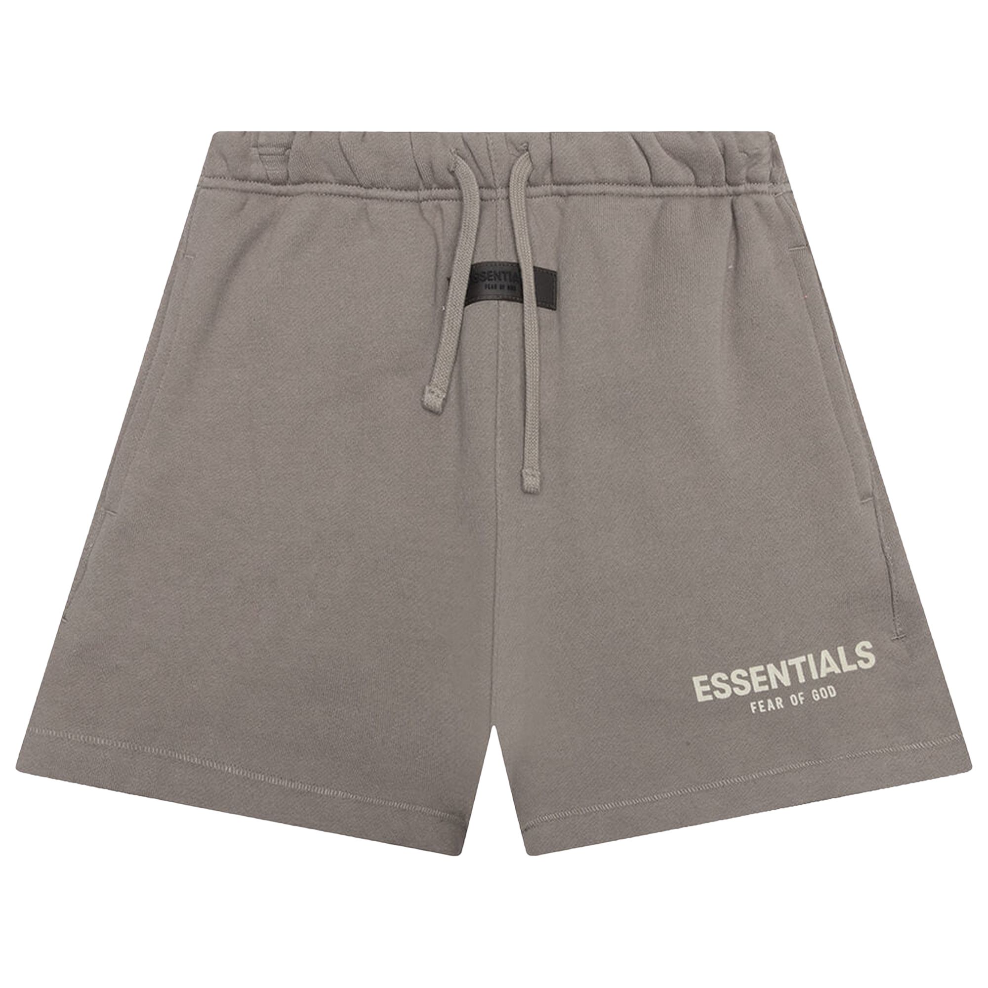 Fear of God Essentials Kids Shorts 'Desert Taupe' | Grey | Kid's Size 8