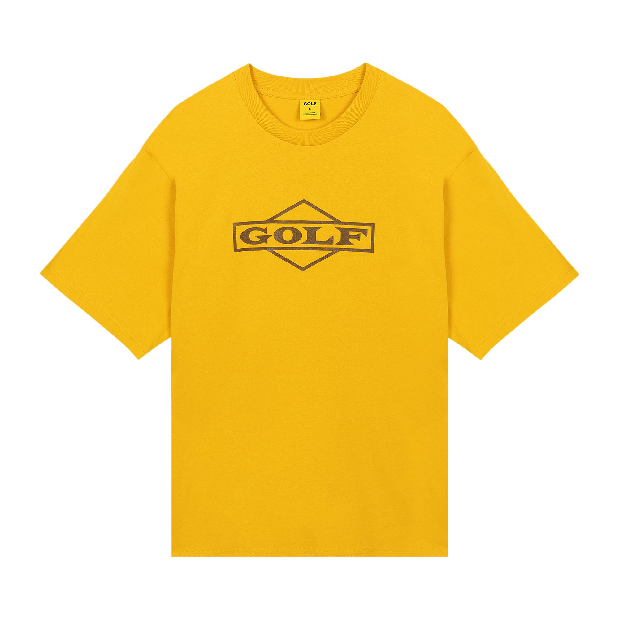 Pre-owned Golf Wang Deuce Tee 'gold'