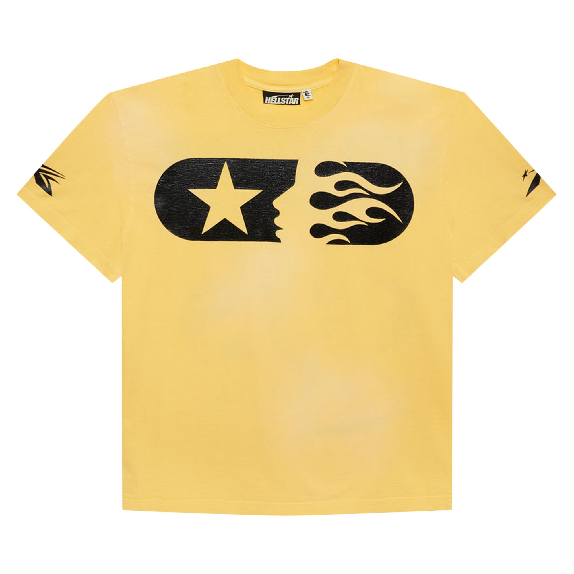Hellstar Marathon T-Shirt 'Yellow' | Men's Size XS