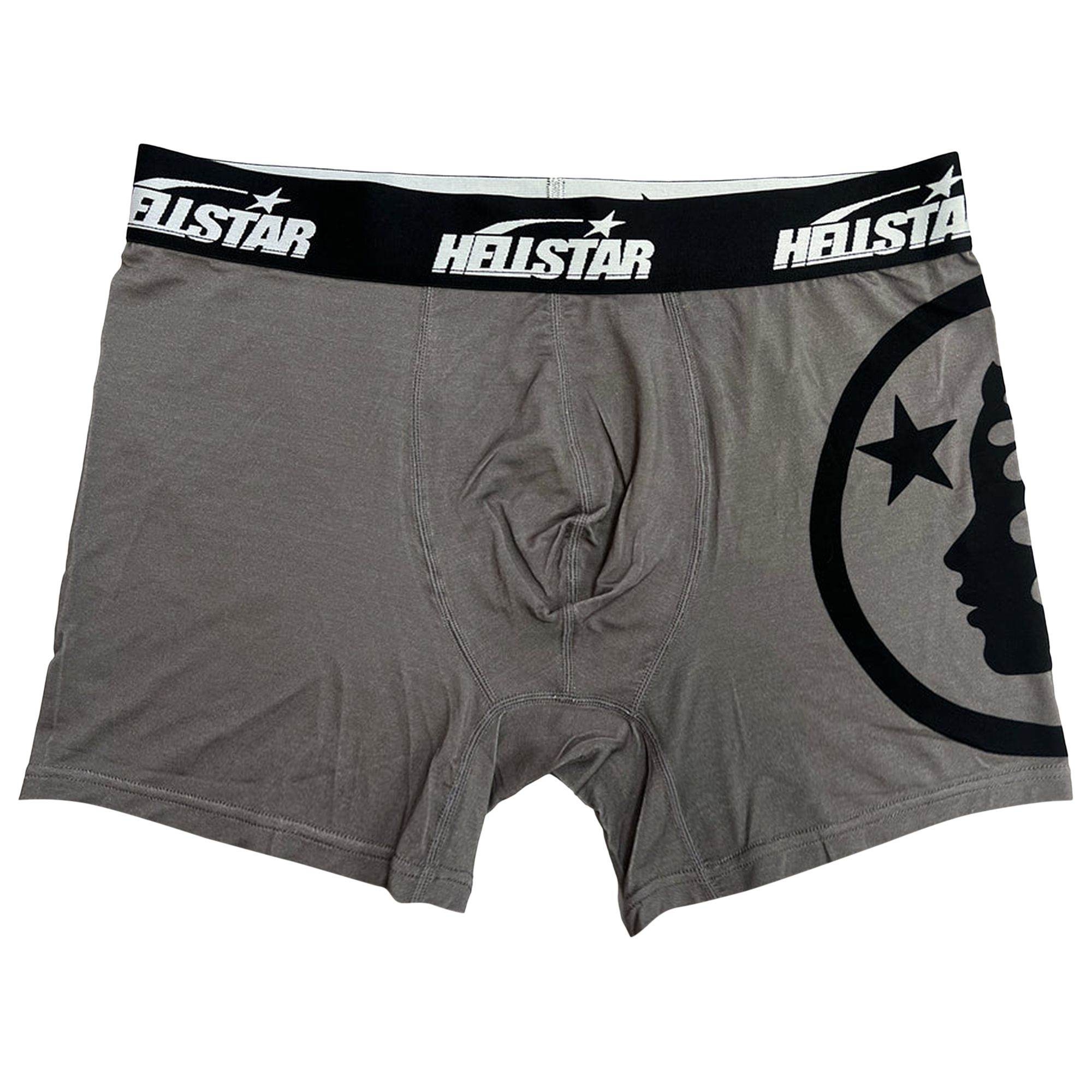Pre-owned Hellstar Boxer Briefs (3 Pack) 'black/grey/camo' In Multi-color