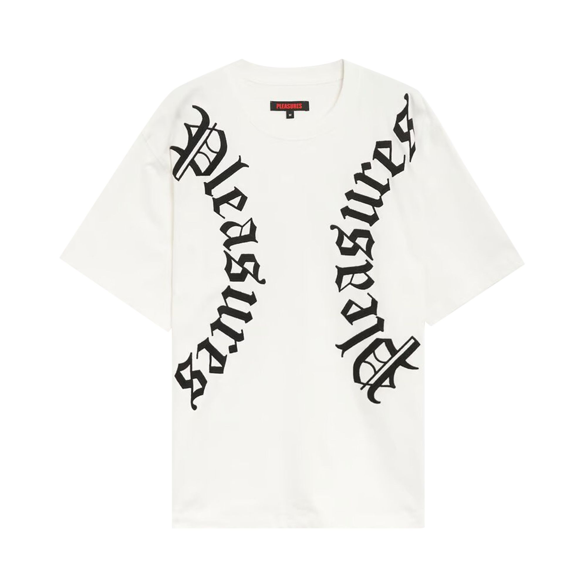 Pre-owned Pleasures Harness Heavyweight T-shirt 'white' | Men's Size Xl