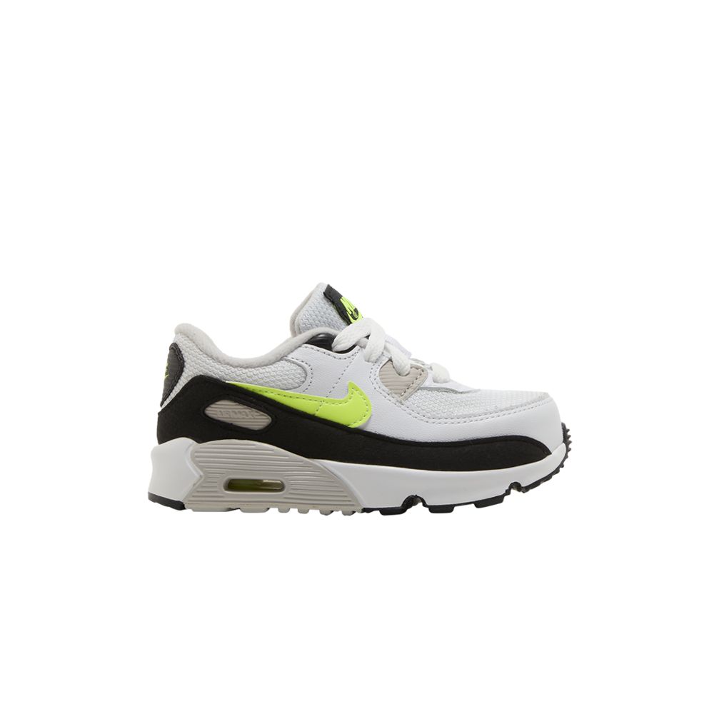 Pre-owned Nike Air Max 90 Td 'white Hot Lime' | Infant Size 10