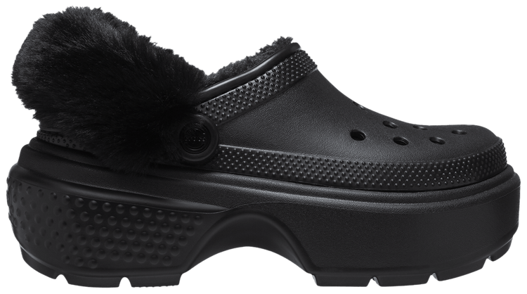 Crocs Stomp Lined Clog Black
