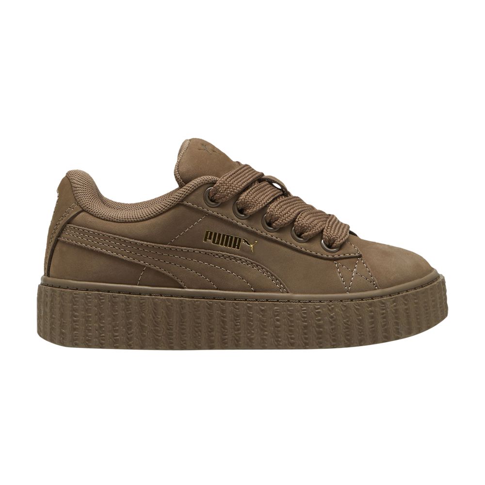 Pre-owned Puma Fenty X Creeper Phatty Little Kid 'earth Tone Pack - Totally Taupe' | Brown | Kid's Size 1.5