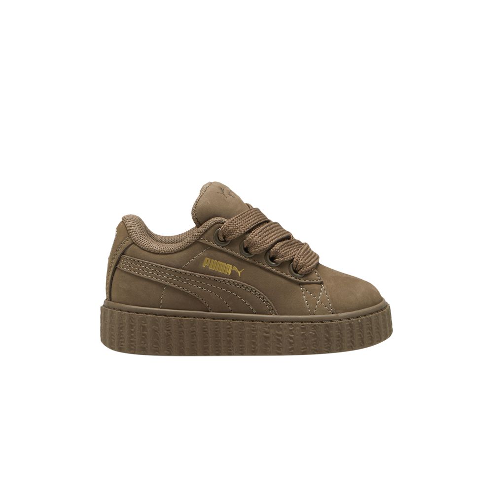 Puma Fenty x Creeper Phatty Toddler 'Earth Tone Pack - Totally Taupe' | Brown | Infant Size 10