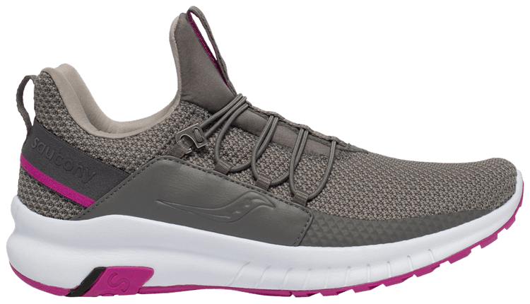 Saucony Wmns Stretch  Go Glide Grey Pink