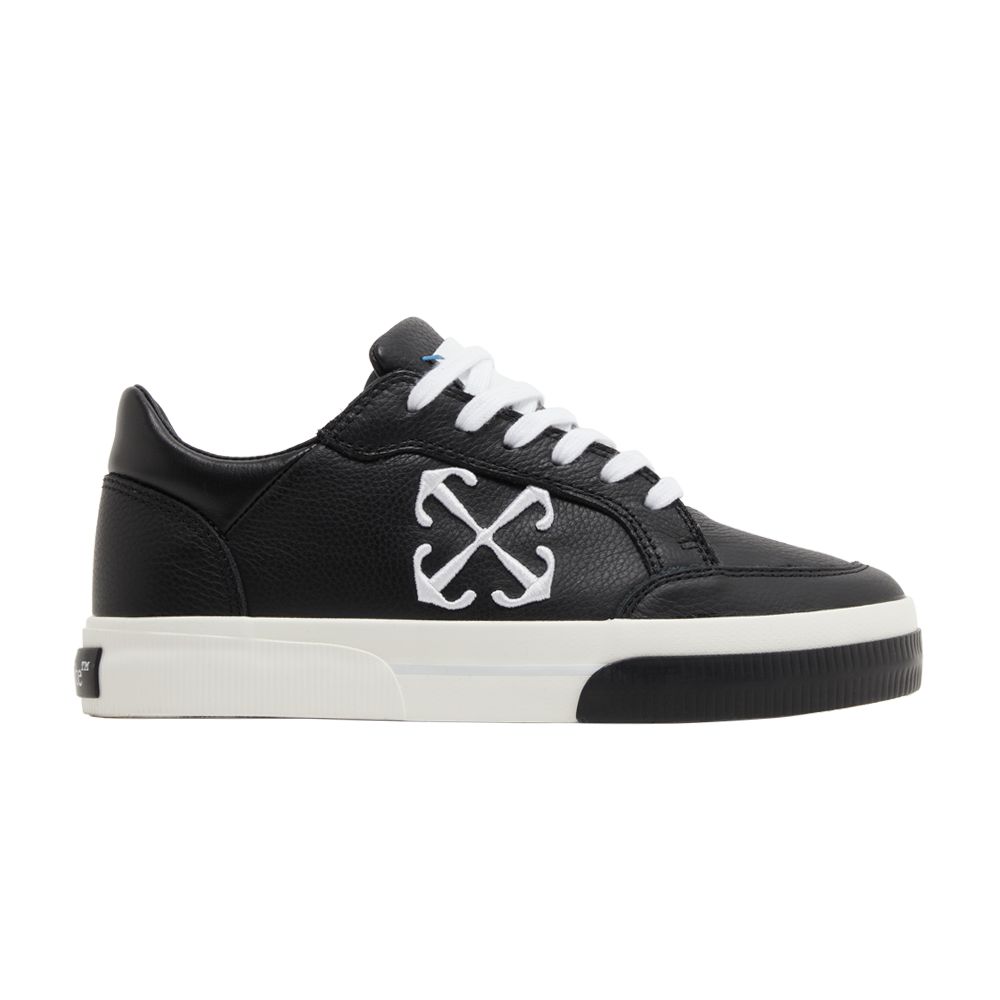 Pre-owned Off-white Wmns New Low Vulcanized 'black White' | Women's Size 38