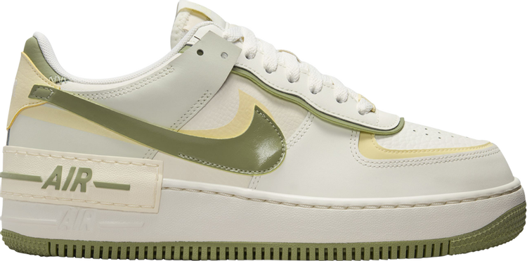 Wmns Air Force 1 Shadow 'Pale Ivory Oil Green'