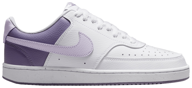 Nike Wmns Court Vision Low White Lilac Bloom
