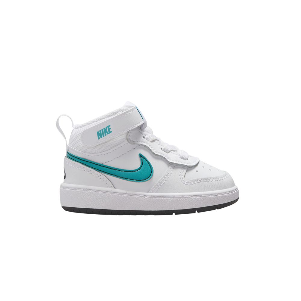 NIKE Pre-owned Court Borough Mid 2 Td 'white Aquamarine' | Infant Size 7