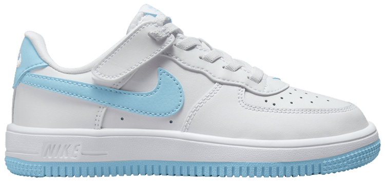 Force 1 Low EasyOn PS 'White Aquarius Blue' Force 1 Low EasyOn PS 'White Aquarius Blue'