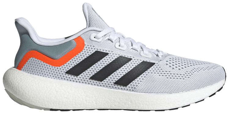 Adidas PureBoost 22 White Magic Grey Orange