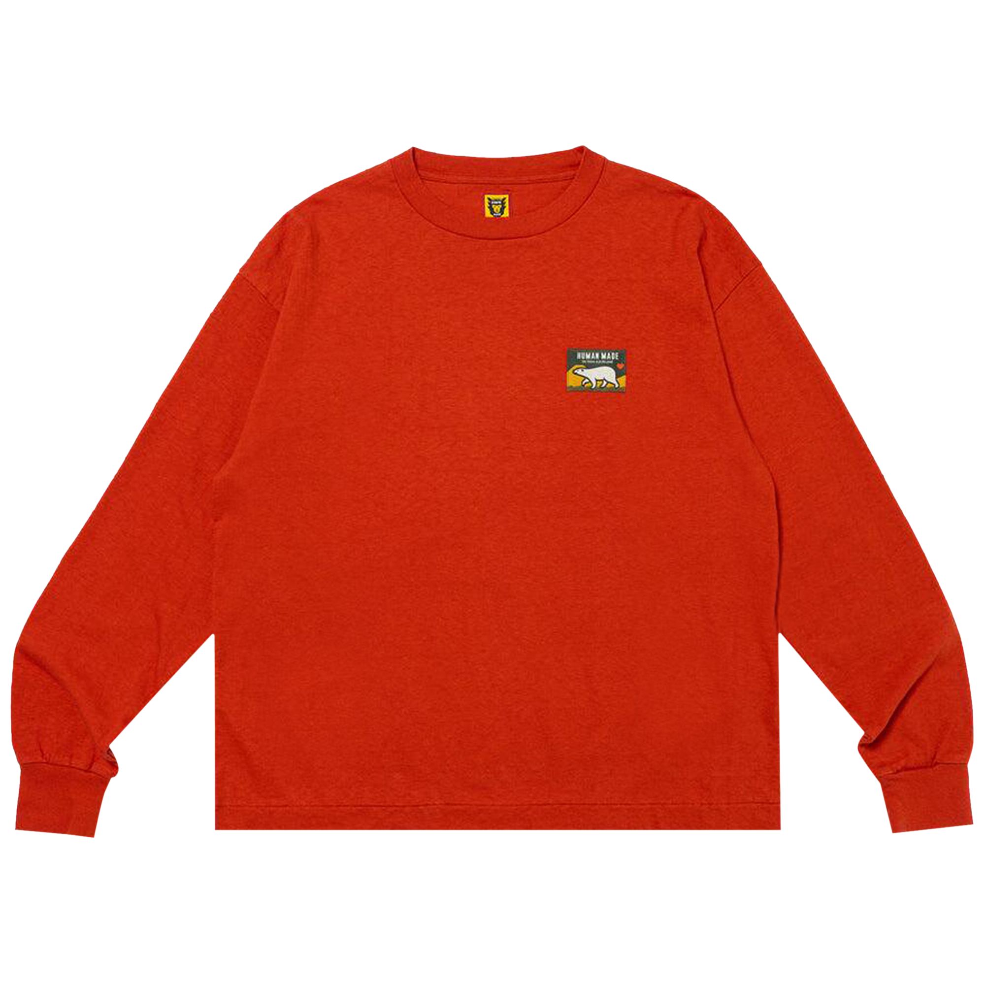 HUMAN MADE HUMAN MADE GRAPHIC LONG-SLEEVE T-SHIRT 'RED'