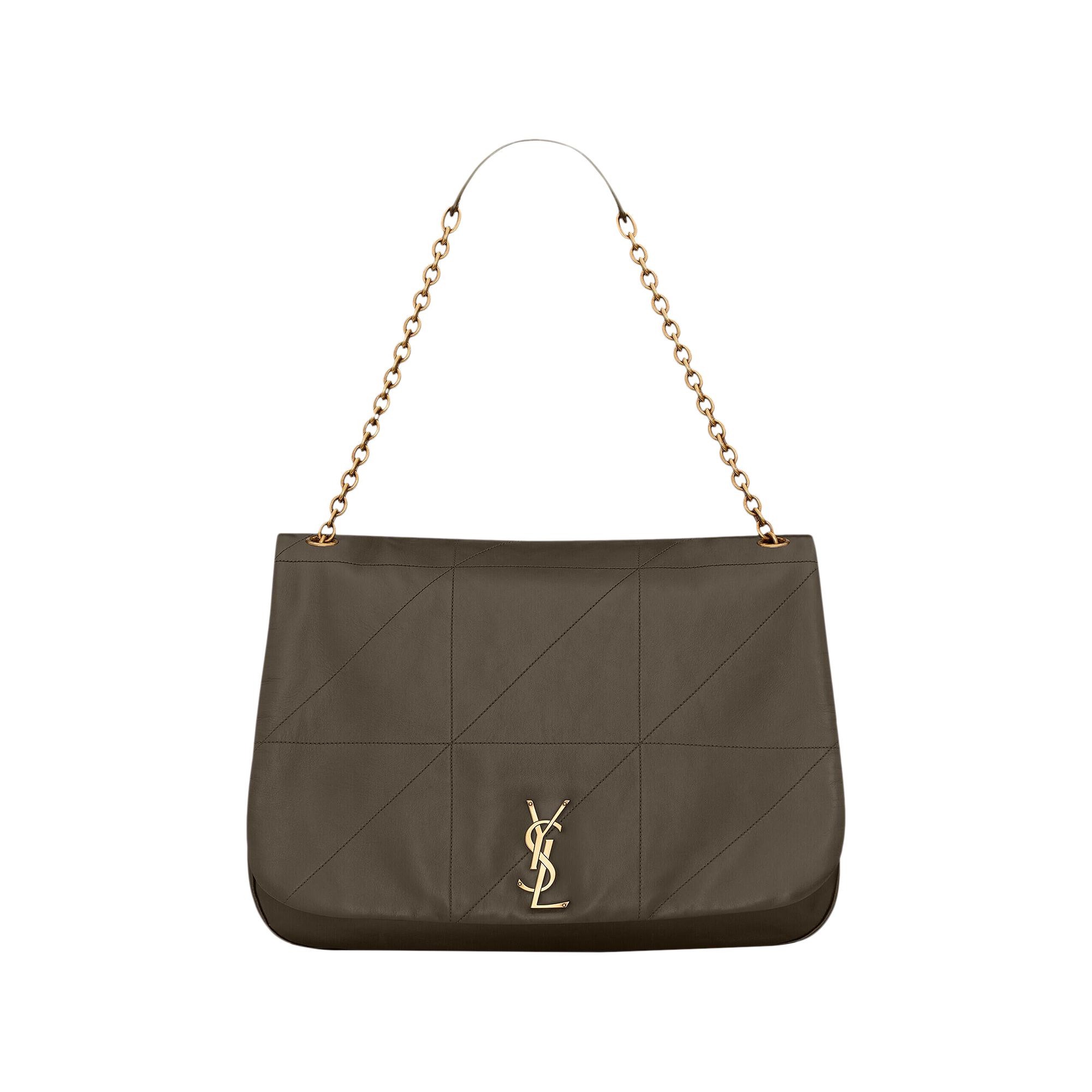 Pre-owned Saint Laurent Jamie 4.3 Large Bag 'light Musk' | Grey | Women's Size Onesize