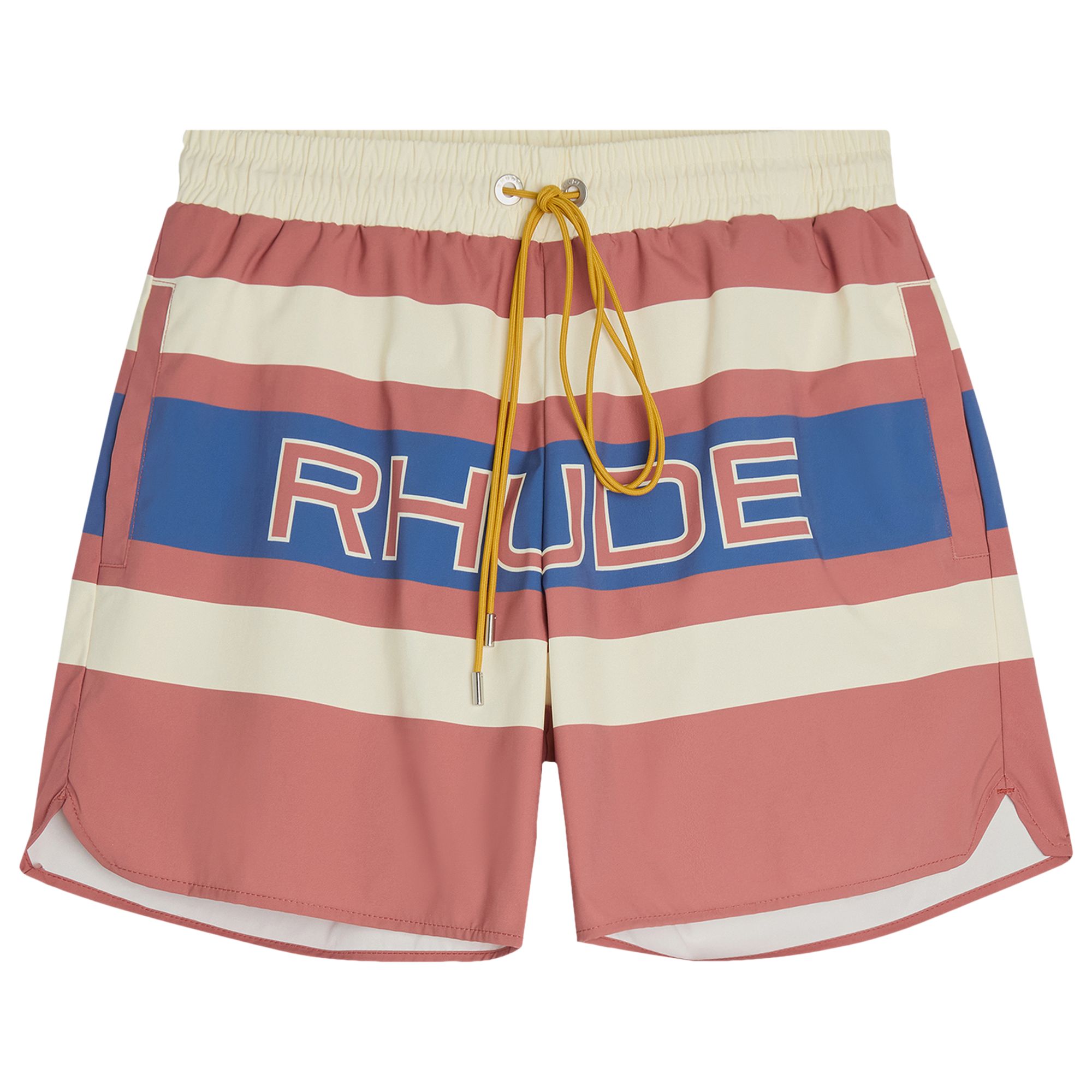 Click to view more detailed imagery on our partner's website Pre-owned Rhude Pavil Racing Short 'orange/ivory' | Men's Size S