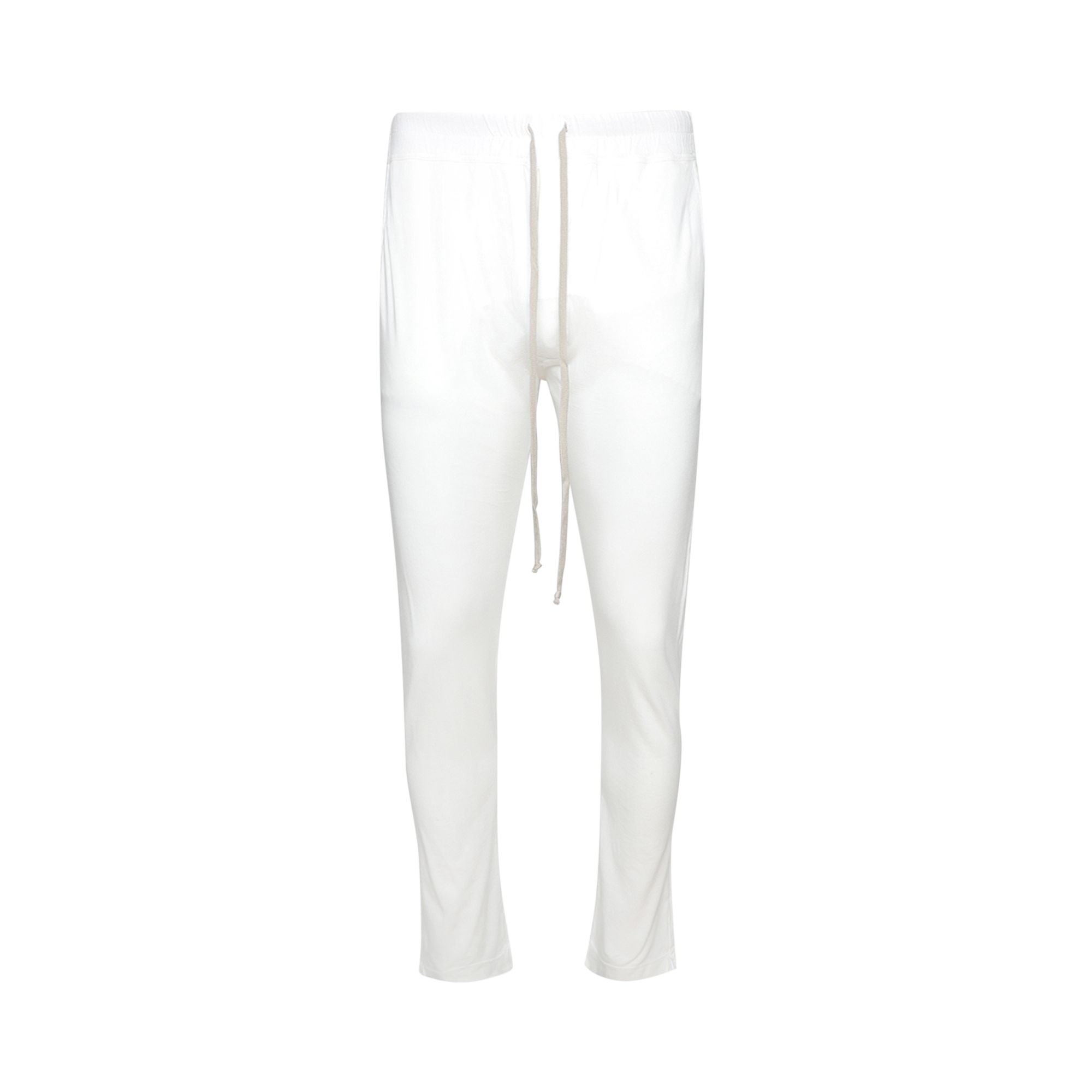 Pre-owned Rick Owens Drkshdw Berlin Drawstring Pants 'milk' | White | Men's Size Xl