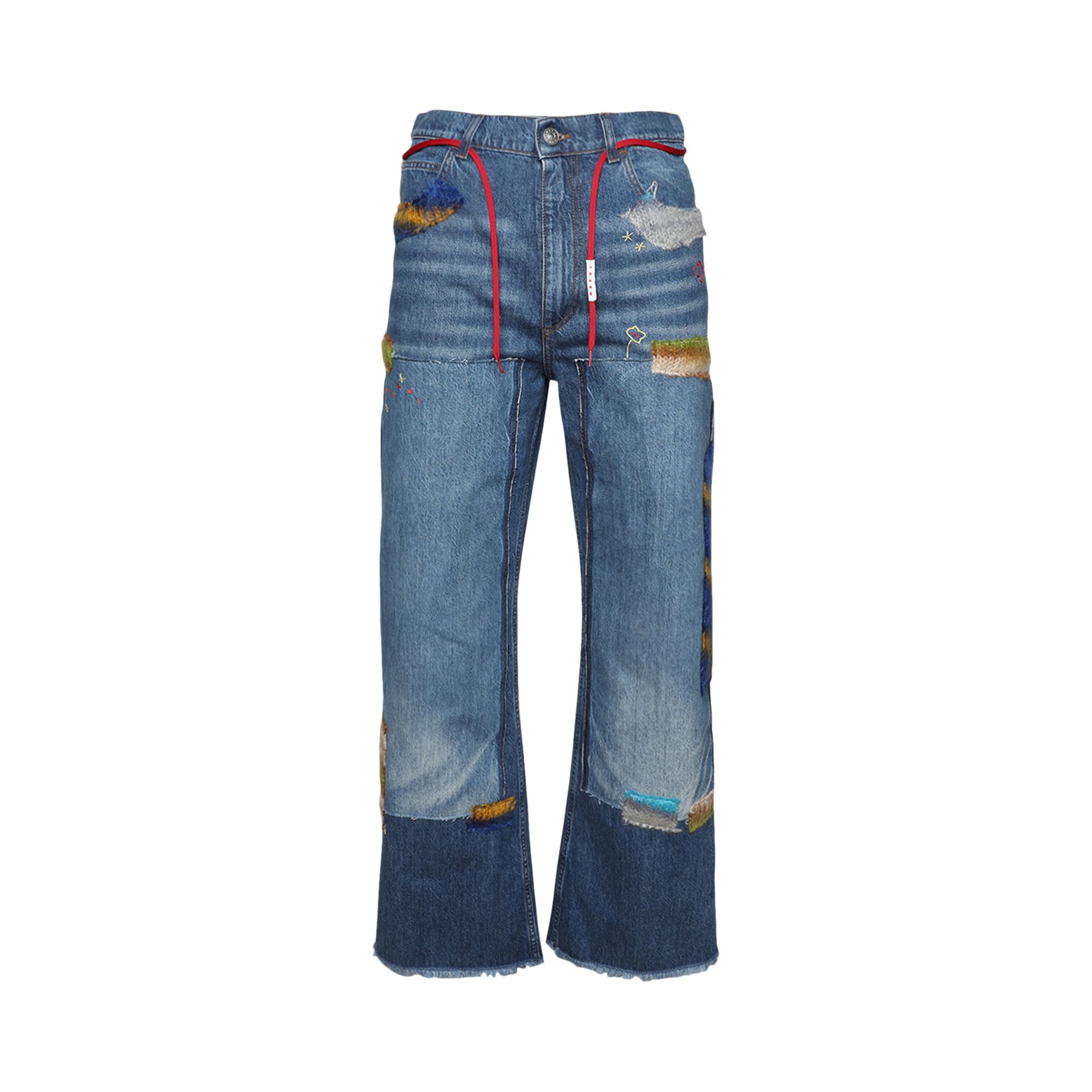 Marni Wide Leg Jeans 'Iris Blue' | Men's Size 32