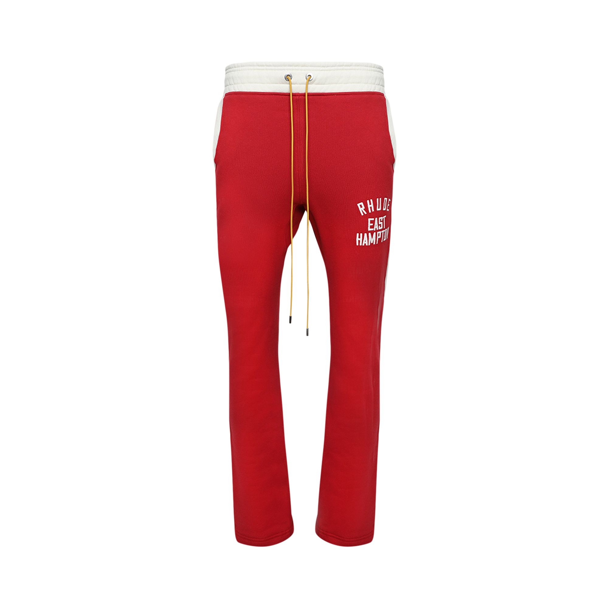 Pre-owned Rhude East Hampton Sweatpant 'red/cream' | Men's Size Xs