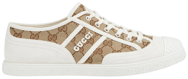 グッチ メンズ スニーカー 759055 FAC19 9756 Buy Gucci GG Canvas Trainer 'White Beige Monogram' - 759055