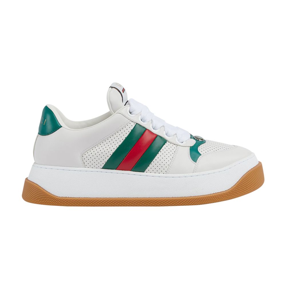 Click to view more detailed imagery on our partner's website Pre-owned Gucci Web Screener 'white Green Red'