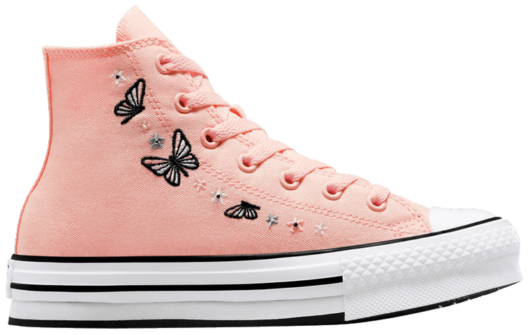 Converse Chuck Taylor All Star EVA Lift High GS Butterflies