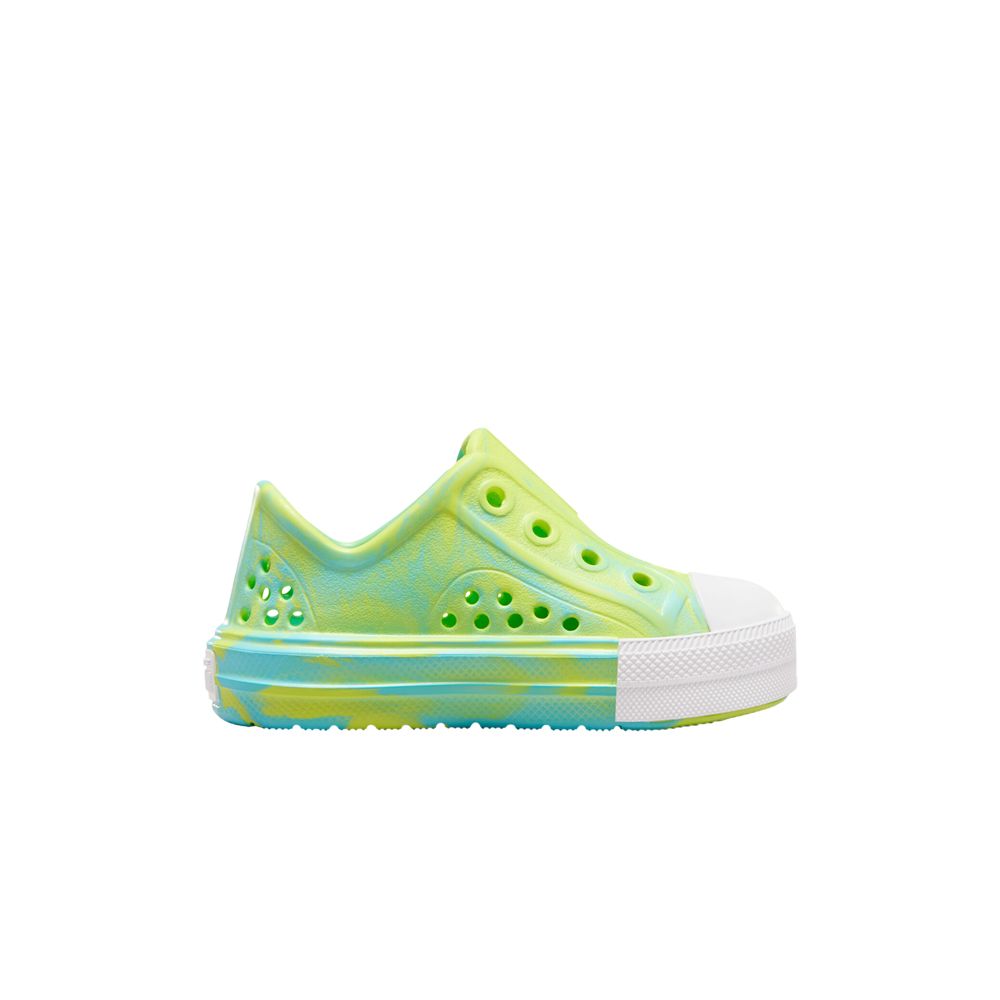 Pre-owned Converse Chuck Taylor All Star Play Lite Cx Low Td 'triple Cyan Slime' | Green | Infant Size 8