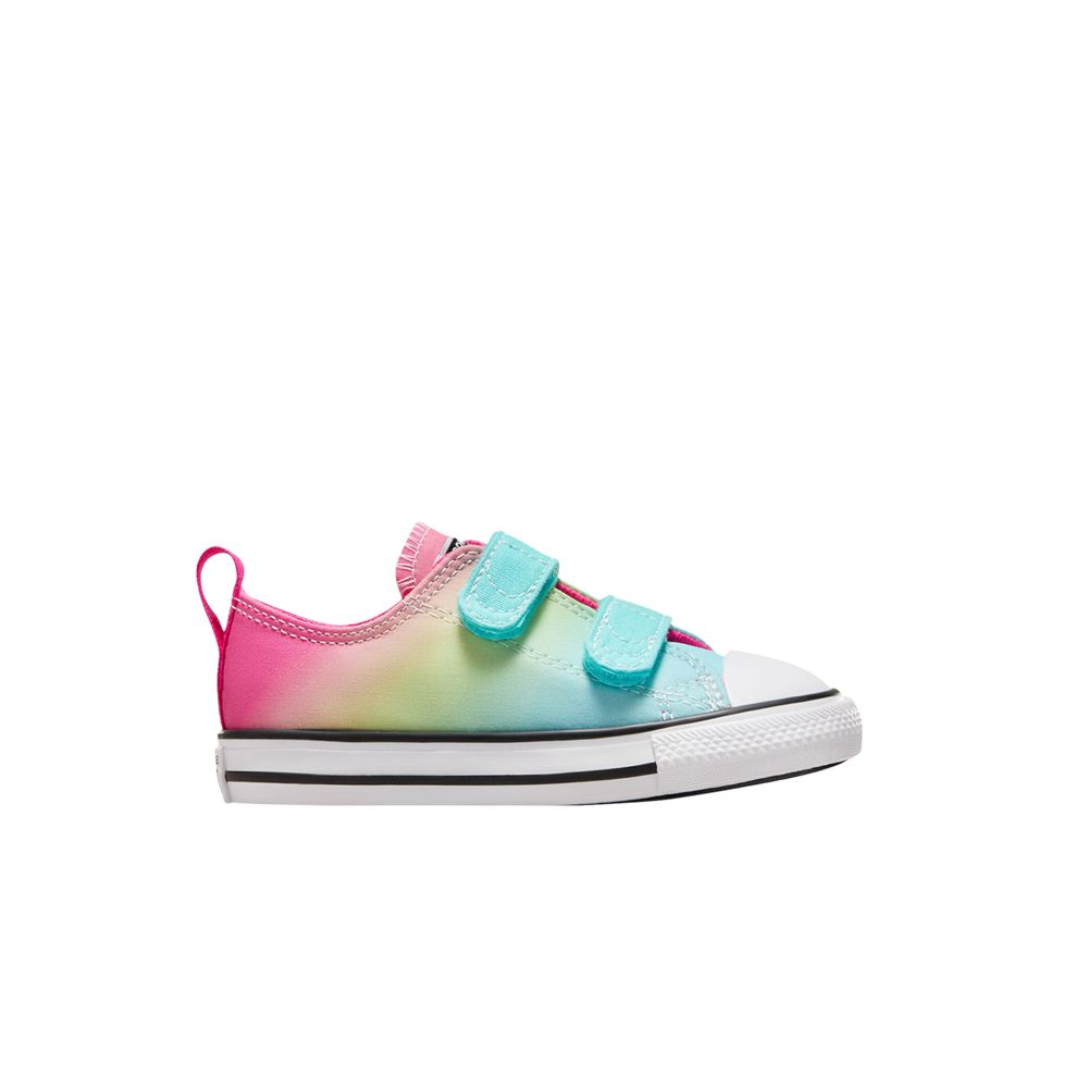 Pre-owned Converse Chuck Taylor All Star Easyon Low Td 'bright Ombre' | Multi-color | Infant Size 5
