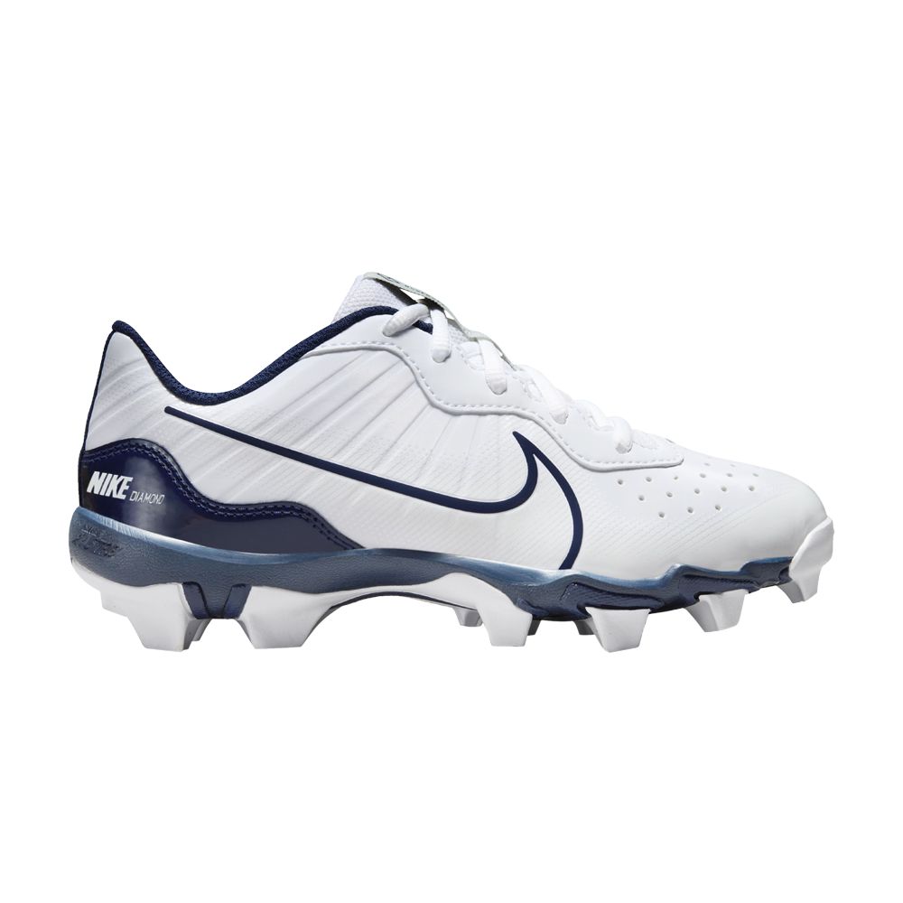 Nike Alpha Huarache 4 Keystone GS 'White Midnight Navy' | Kid's Size 4.5 - DJ6525-103