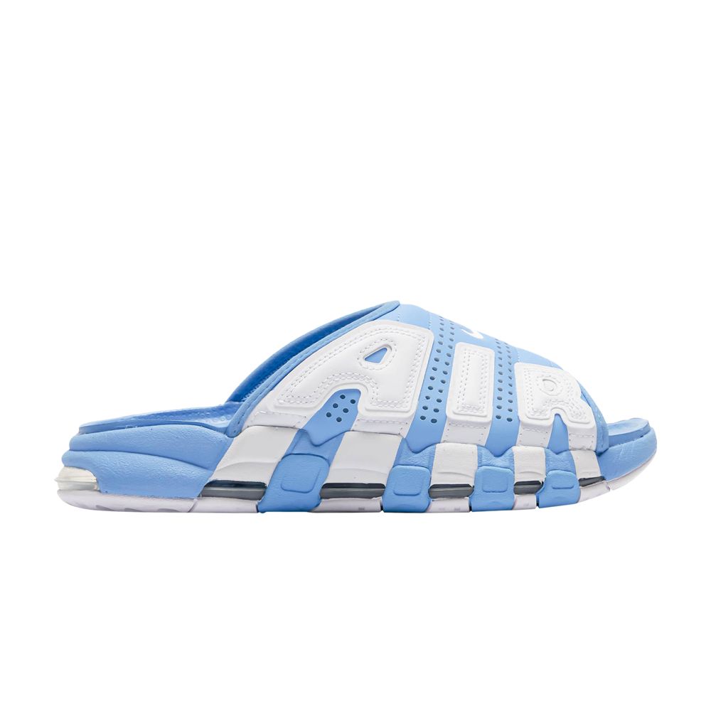 Nike Air More Uptempo Slide 'UNC' | Blue | Men's Size 9