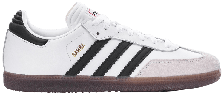 Buy Adidas Samba J 'White Black Gum' - IF1944 | GOAT
