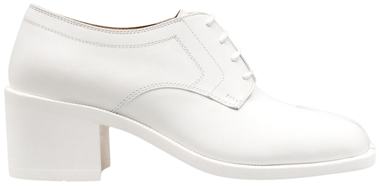 Achetez des Maison Margiela Wmns Tabi Mid Heel Derby White S58WQ0121 PR425 T1003 GOAT FR