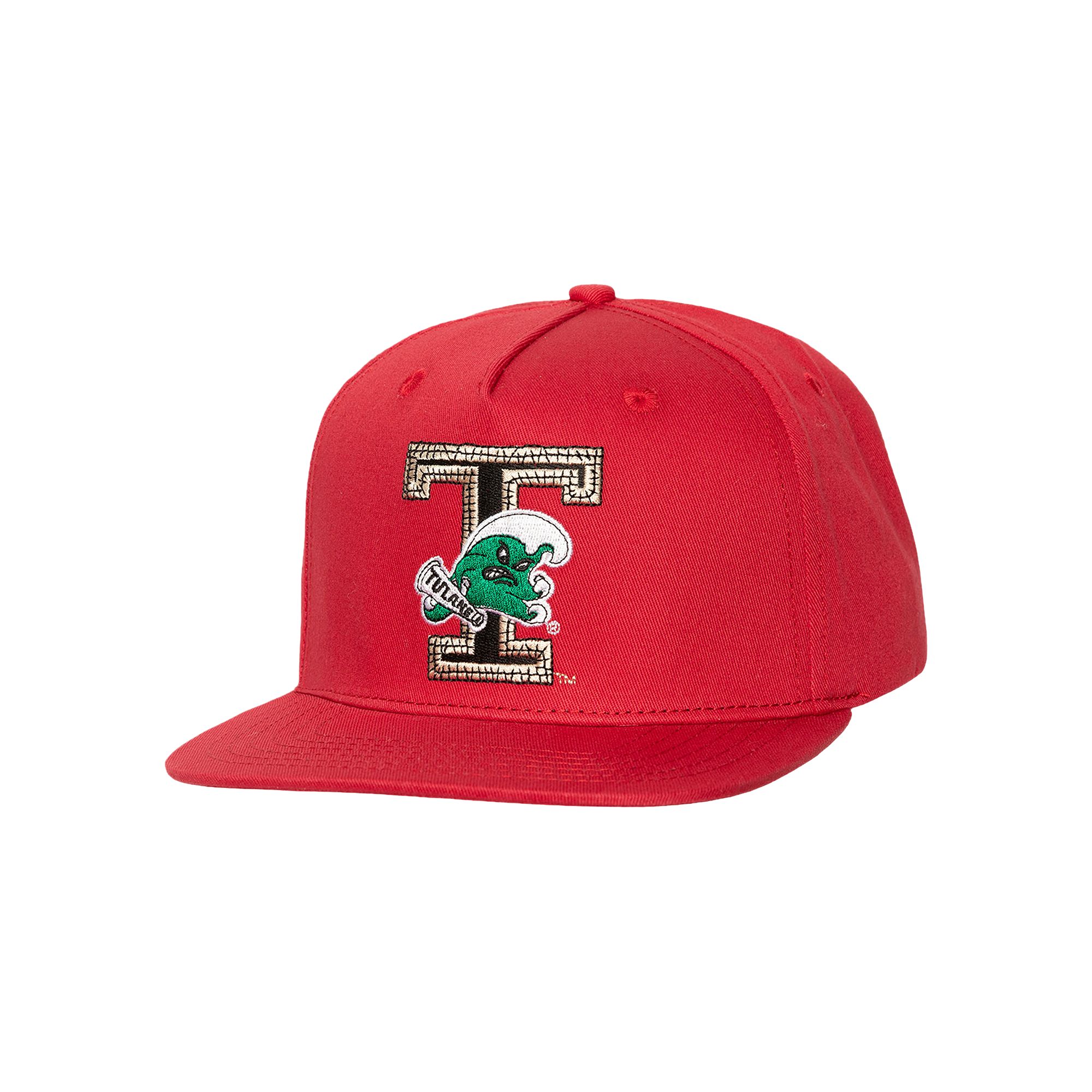 Pre-owned Cactus Jack By Travis Scott X Mitchell & Ness Tulane University Hat 'red' | Men's Size Onesize