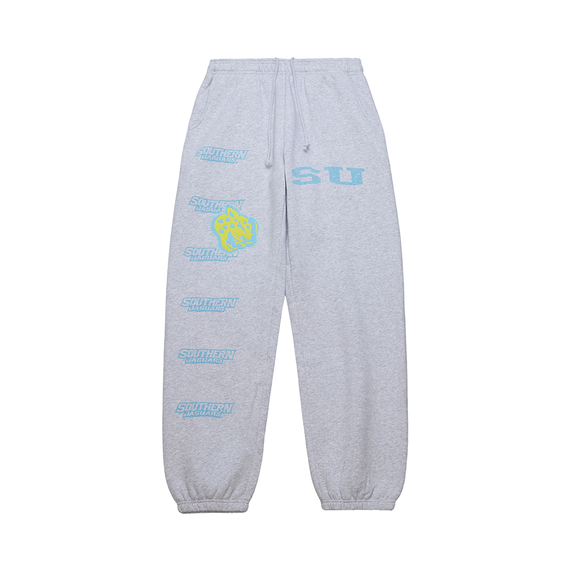 Pre-owned Cactus Jack By Travis Scott X Mitchell & Ness Southern University Sweatpants 'grey Heather' | Men's