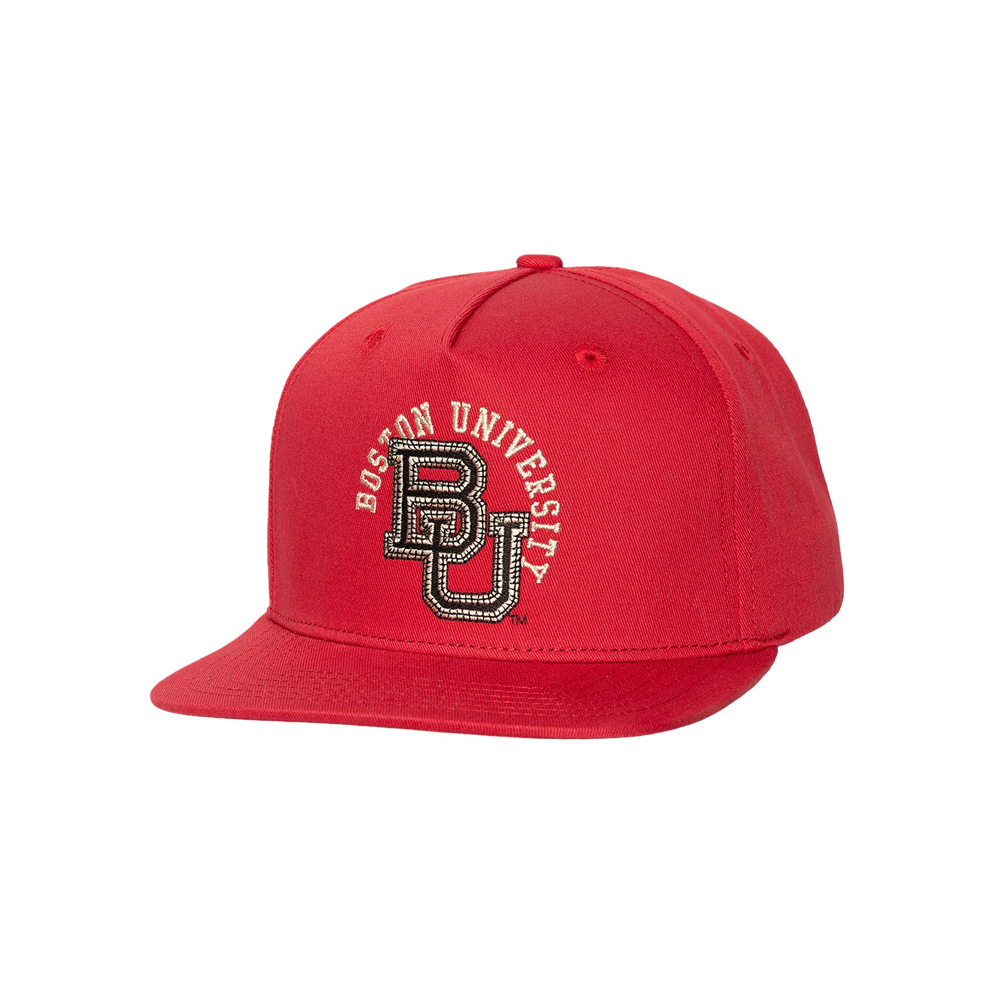 Pre-owned Cactus Jack By Travis Scott X Mitchell & Ness Boston University Hat 'red' | Men's Size Onesize