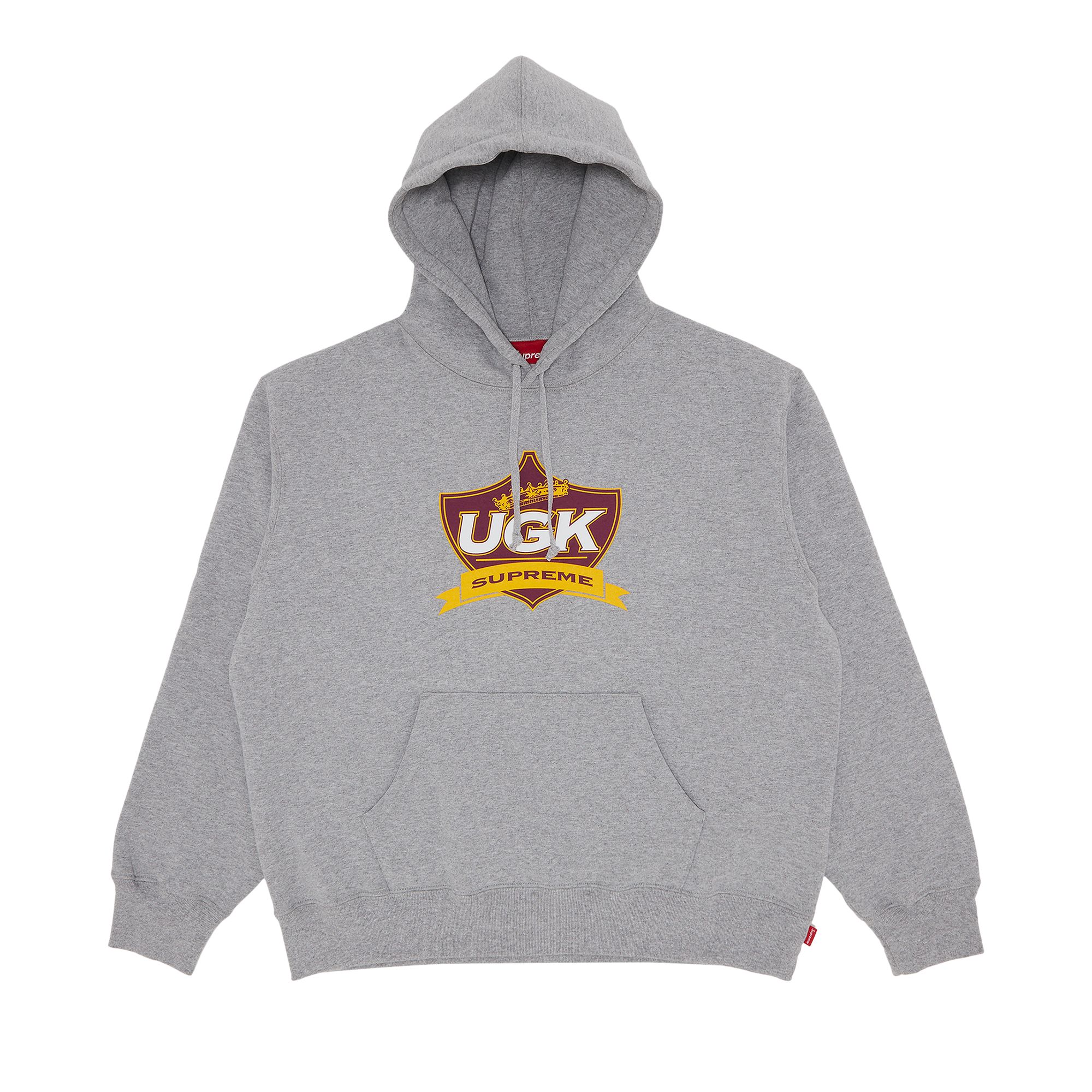 Pre-owned Supreme Ugk Hooded Sweatshirt 'heather Grey'