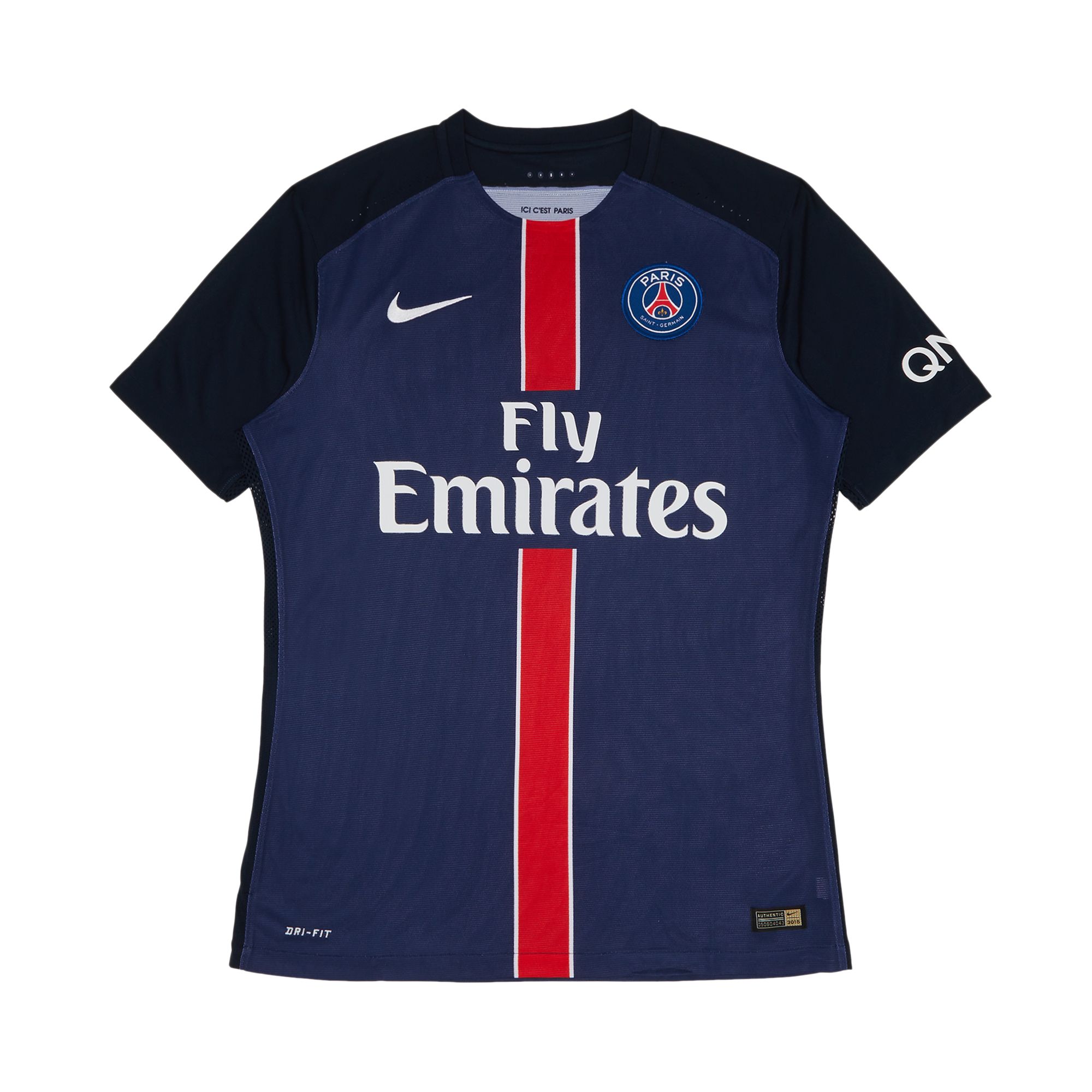 Pre-owned Paris Saint-germain Stock Pro Home Jersey 'navy/blue/red' | Men's Size M
