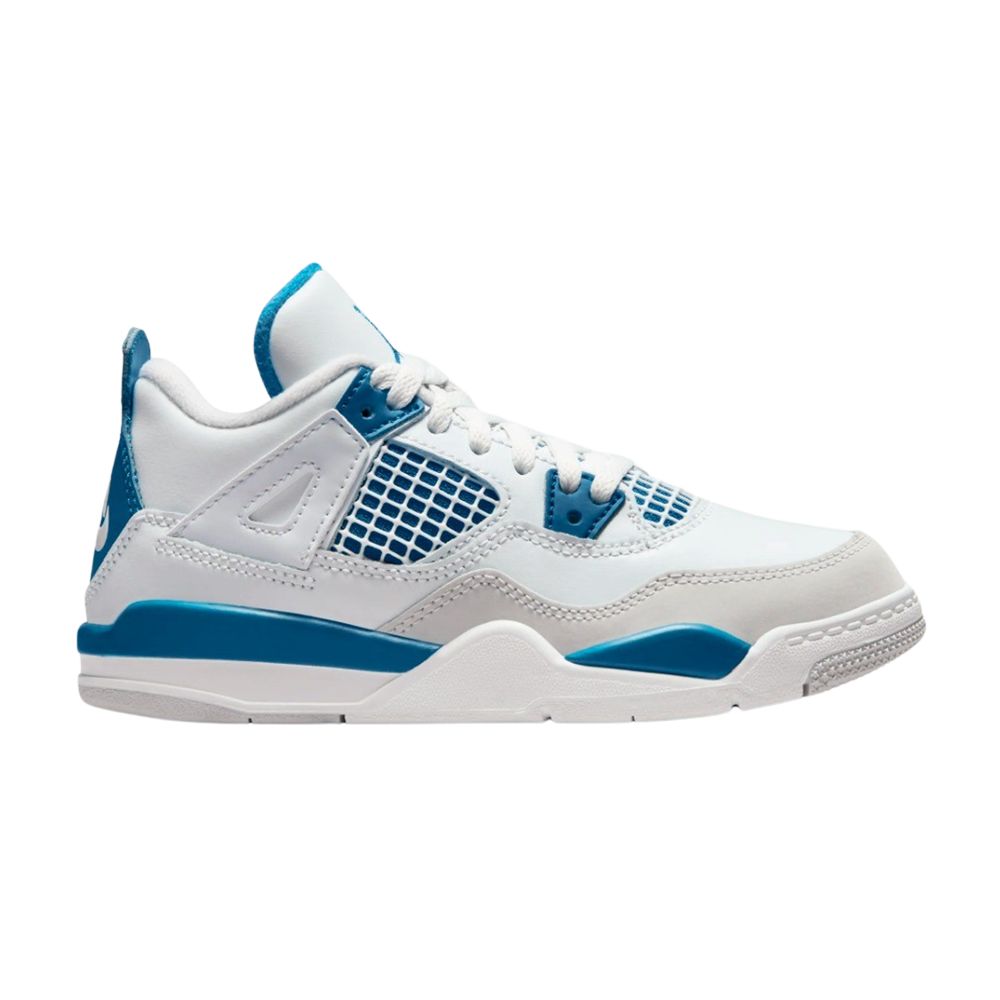 Air Jordan 4 Retro PS 'Military Blue' 2024 | White | Kid's Size 12.5