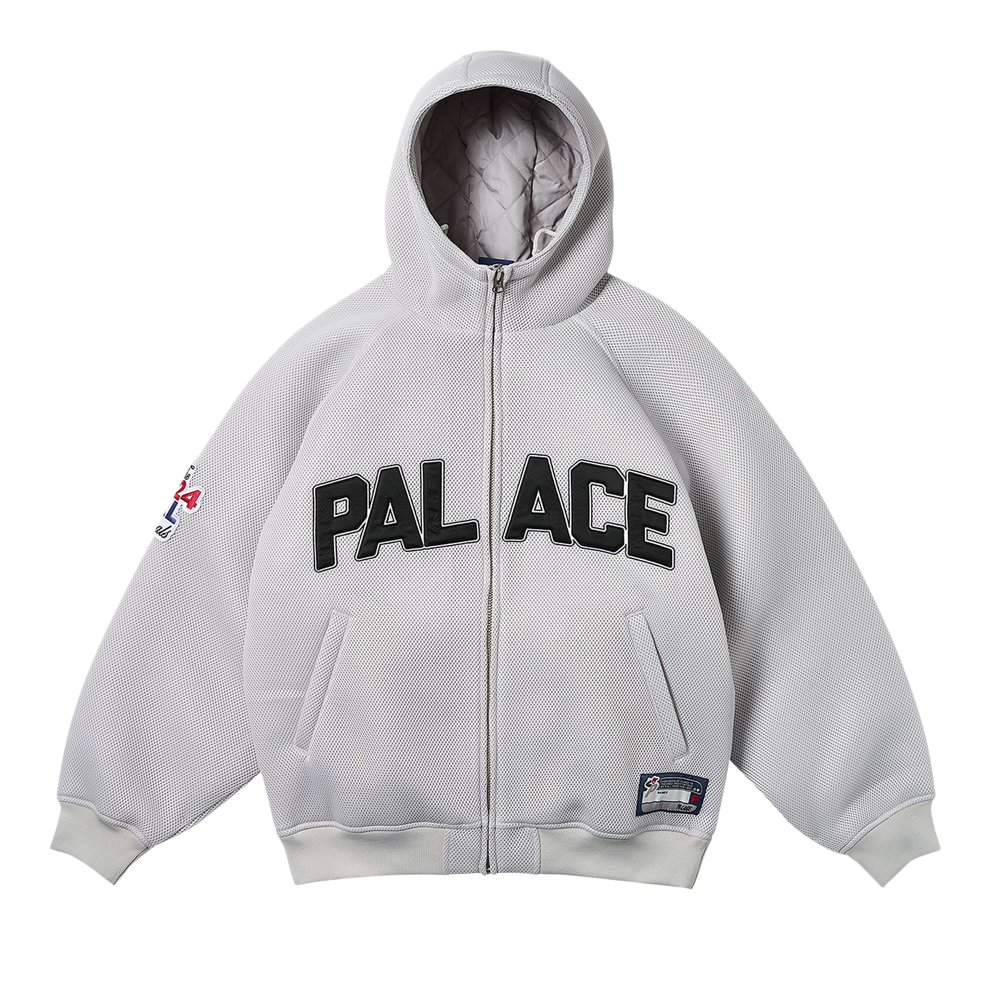 PALACE PALACE MESHER JACKET 'ARTIC GREY'