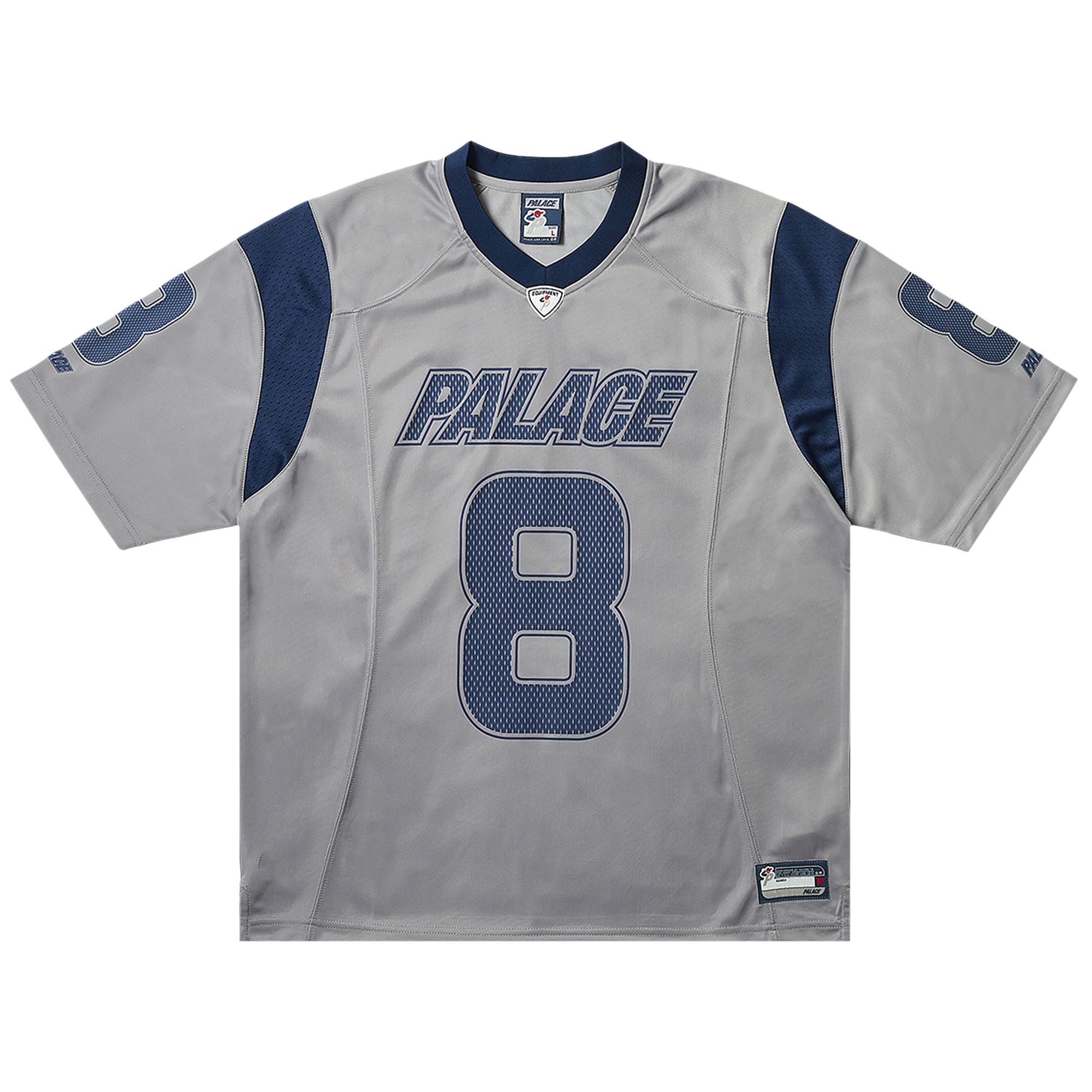 PALACE PALACE MESH TEAM JERSEY 'GREY'