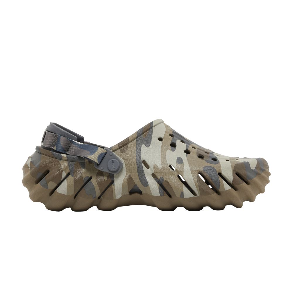 Crocs Echo Redux Clog 'Charcoal Camo' | Cream | Men's Size 5