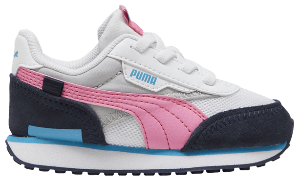 Puma Future Rider Toddler Splash   White Navy Pink